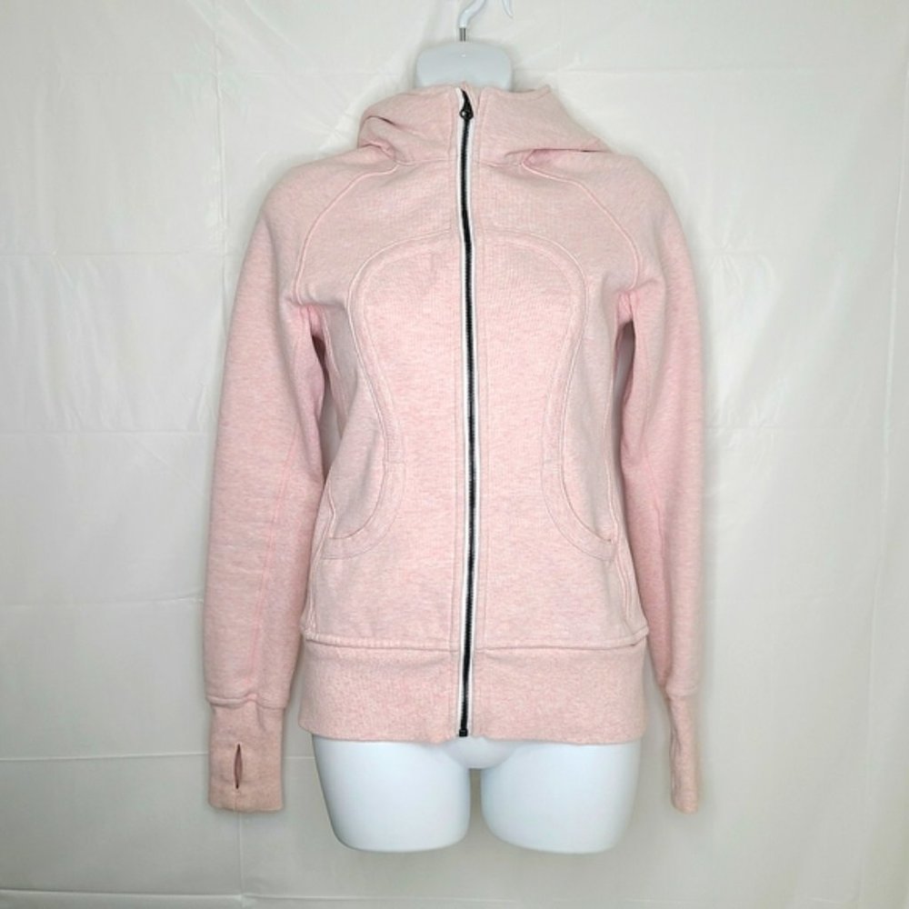 Lululemon Scuba Hoodie - Heathered Butter Pink